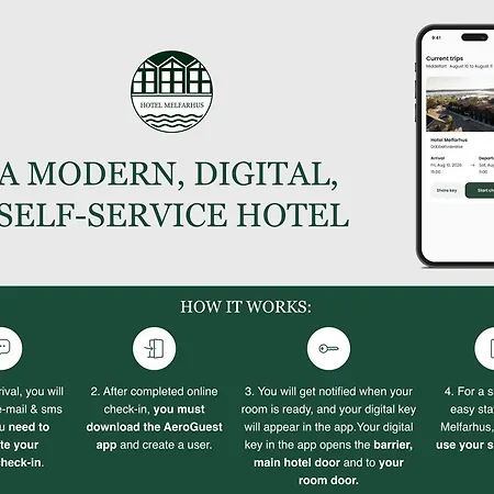 Melfarhus - Your Modern Self-service At The Marina فندق